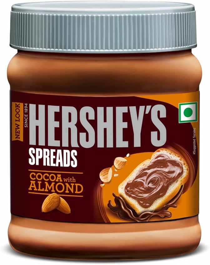 Hershey's مربى هيرشي بالشوكولاتة واللوز 350 جرام - Image 1